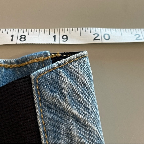 Isabel Maternity by Ingrid & Isabel Light Wash Jean Midi Shorts for Target; 12 - Picture 5 of 11